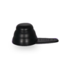 Ribbed Plastic Coffee Measuring Scoop – 20 g – Black